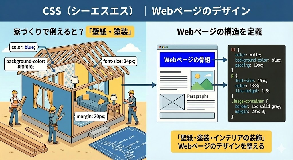 CSS（シーエスエス）｜Webページのデザイン