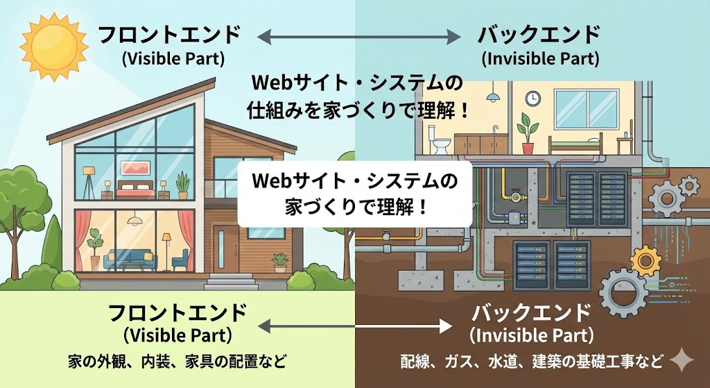 まずは全体像を「家づくり」でイメージしよう
